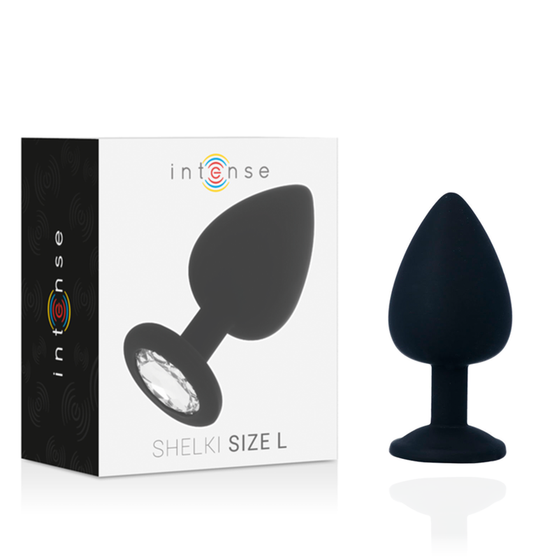 INTENSE - SHELKI L ANALPLUG SCHWARZ