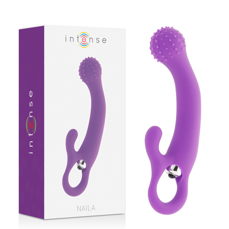 INTENSE – NAILA VIBRIERENDER SILIKON DUNKELVIOLETT