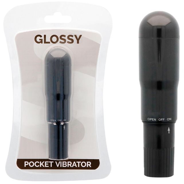 GLOSSY - POCKET Sensory Device BLACK