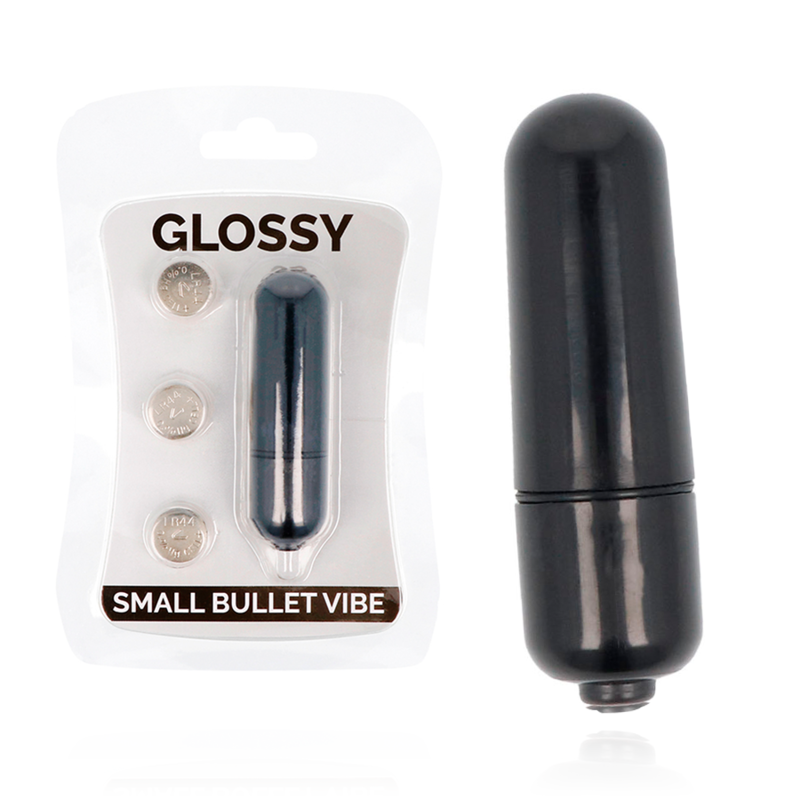 GLOSSY - KLEINER KUGELVIBRATOR SCHWARZ