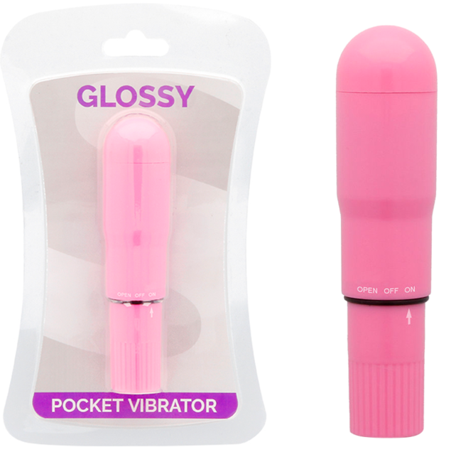 GLOSSY - POCKET Sensorisches Gerät DEEP ROSE