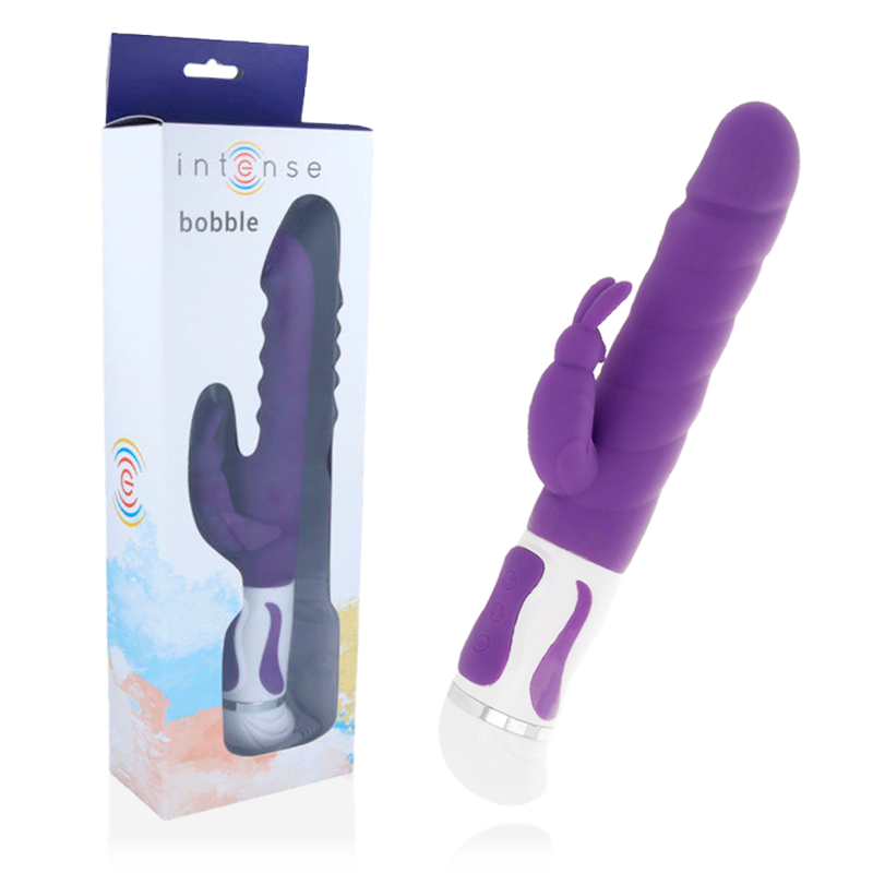 INTENSE - BOBBLE Sensorisches Gerät ROTATOR LILA SILIKON