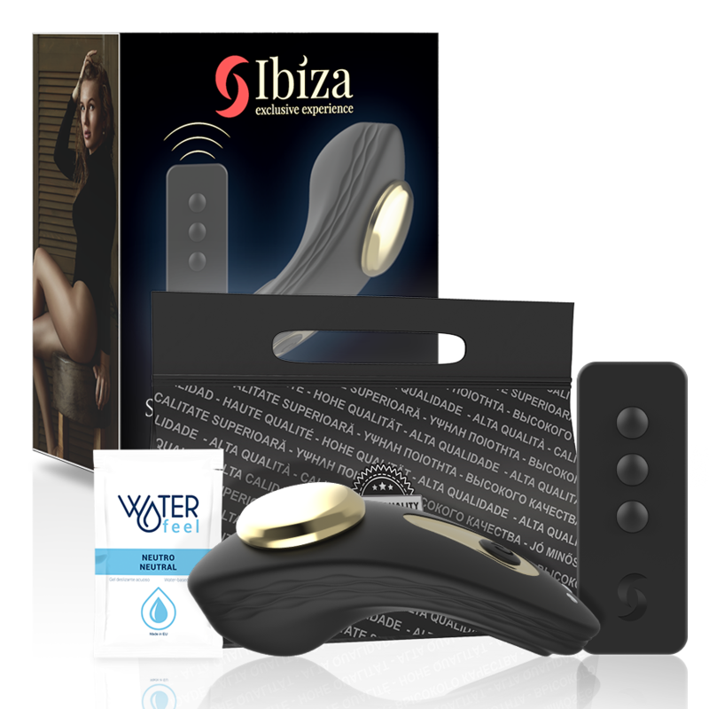 IBIZA - SILICONE PANTIE Sensory Device REMOTE CONTROL