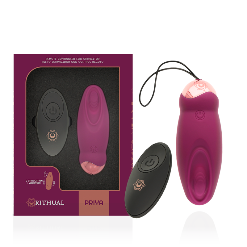 RITHUAL - PRIYA EIER-FERNBEDIENUNG G-SPOT + VIBRATION