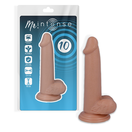MR INTENSE - 10 REALISTISCHER PENIS 18 CM -O- 3,4 CM