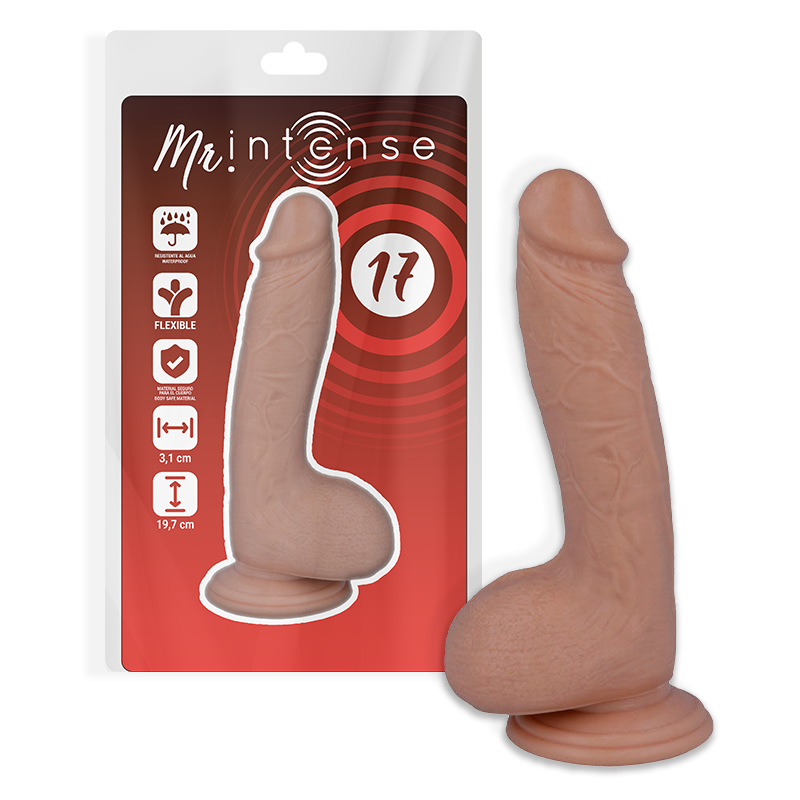 MR INTENSE - 17 REALISTISCHER PENIS 19,7 CM -O- 4,1 CM
