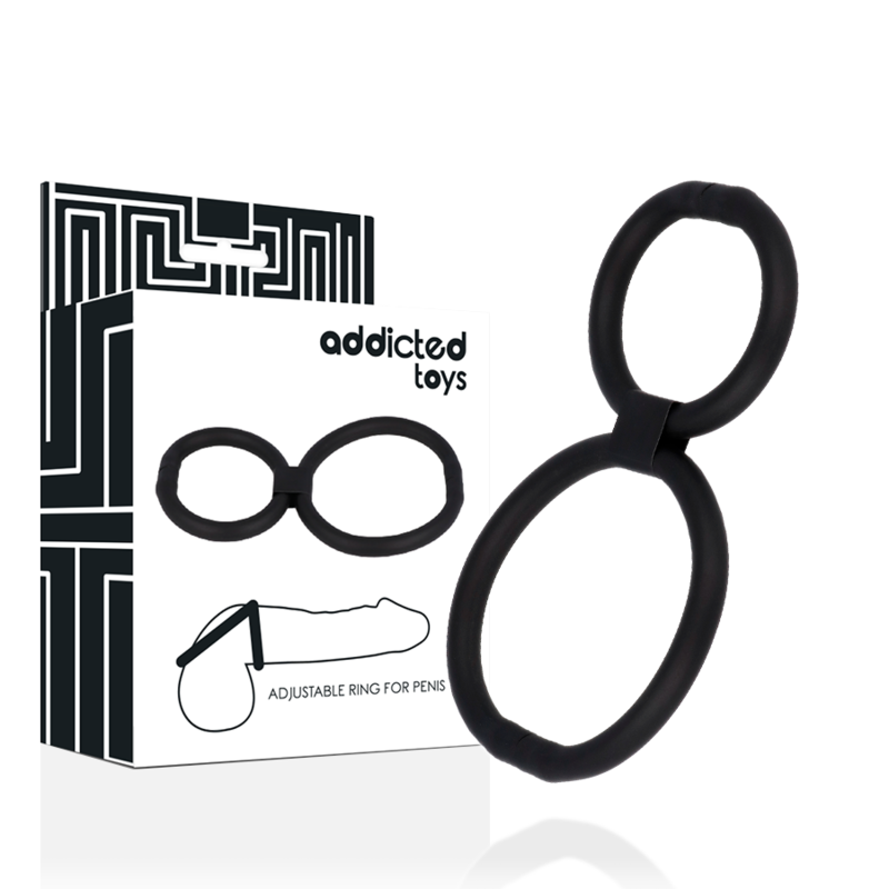 ADDICTED TOYS - VERSTELLBARE RINGE FÜR DEN PENIS