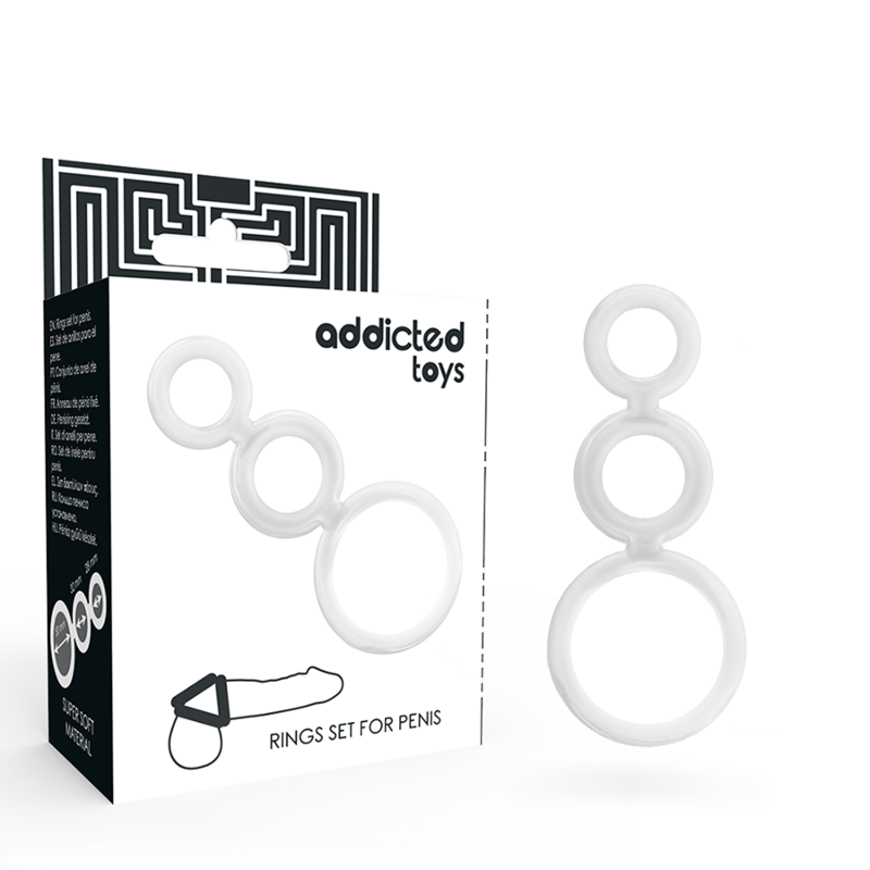 ADDICTED TOYS - PENISRINGE TRANSPARENT