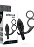 ADDICTED TOYS - ANALPLUG MIT DOPPELTEM SCHWARZEN RING