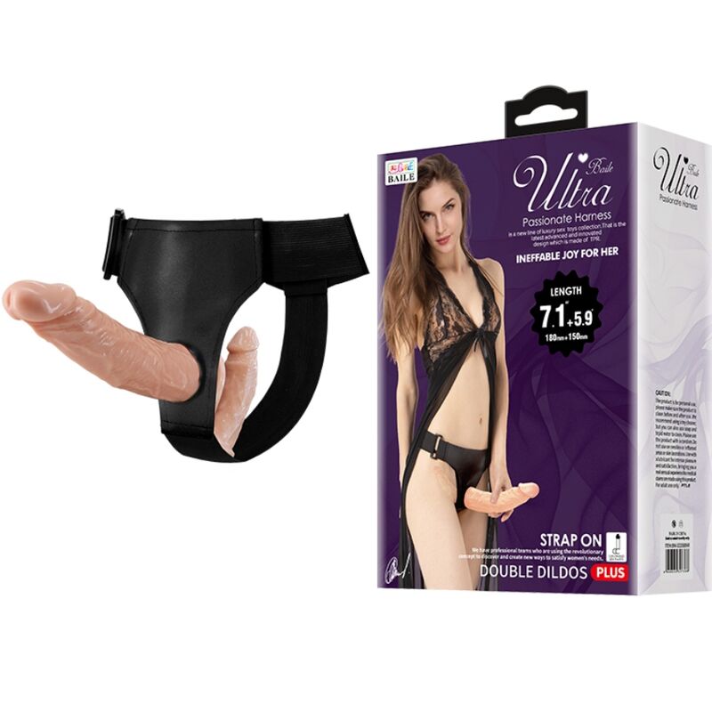 BAILE - ULTRA PASSIONATE DOUBLE Wellness DeviceS WITH HARNESS