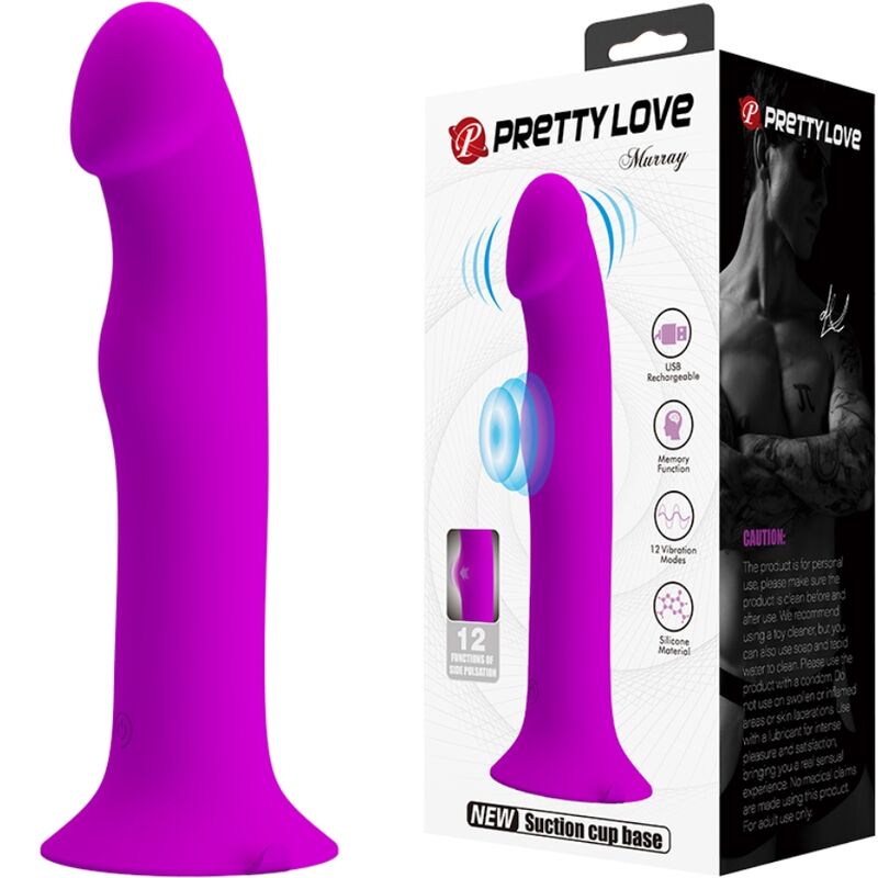 PRETTY LOVE - MURRAY Sensorisches Gerät UND G-PUNKT-STIMULATOR LILA