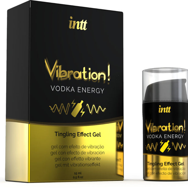 INTT - KRAFTVOLLER INTIMSTIMULANS FLÜSSIGER VIBRIERENDER GEL WODKA 15ML