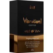 INTT - LEISTUNGSSTARKES INTIMSTIMULIERENDES FLÜSSIGES VIBRIERENDES GEL KAFFEE 15ML