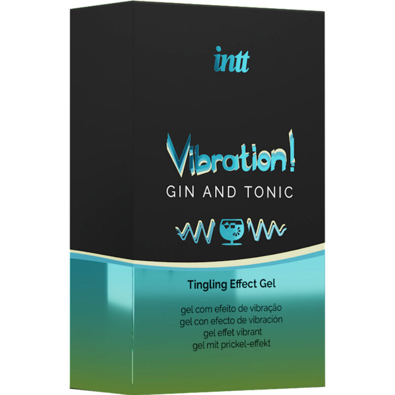 INTT - KRAFTVOLLES INTIMES STIMULANS LIQUID Sensorisches Geräte GEL GIN & TONIC 15ML