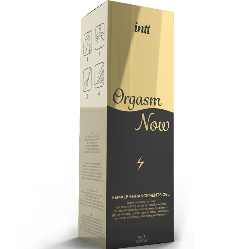 INTT LUBRICANTS - INTENSES VAGINALES STIMULATIONSGEL MIT Sensory Device APPLIKATOR