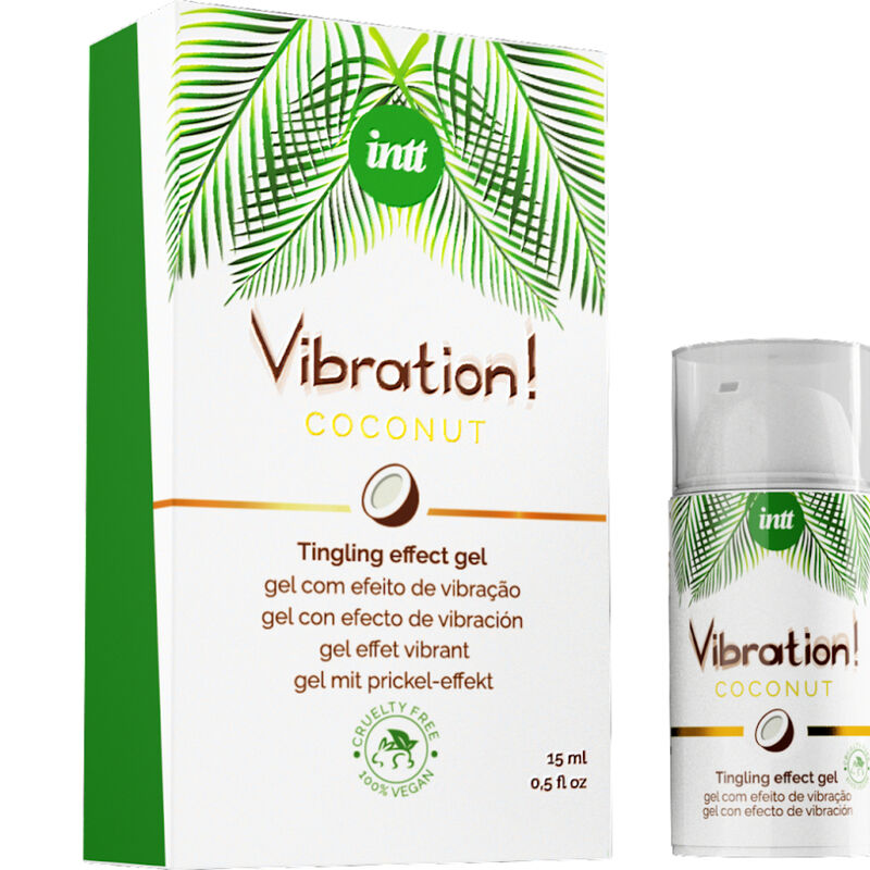 INTT - VIBRATIONSGEL KRAFTVOLLER STIMULATOR VEGAN FLÜSSIG Sensorisches Gerät