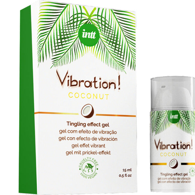 INTT - VIBRATIONSGEL KRAFTVOLLER STIMULATOR VEGAN FLÜSSIG Sensorisches Gerät