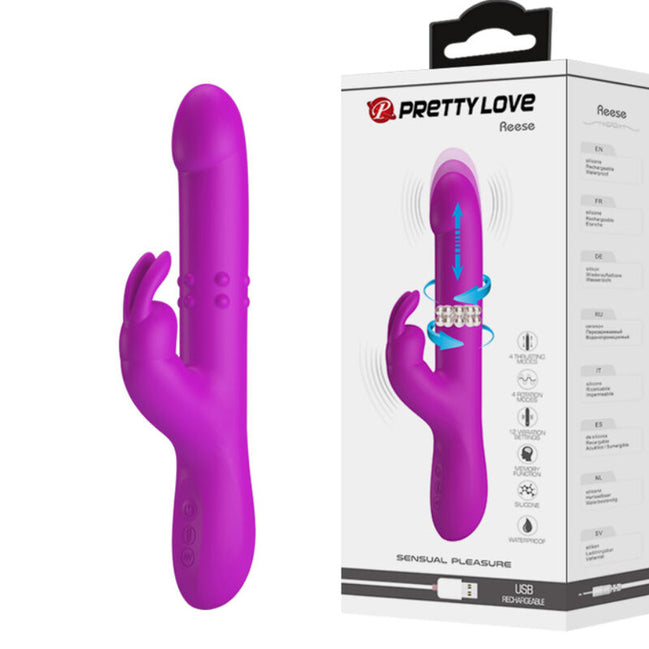 PRETTY LOVE - REESE Sensory Device WITH PURPLE ROTATION