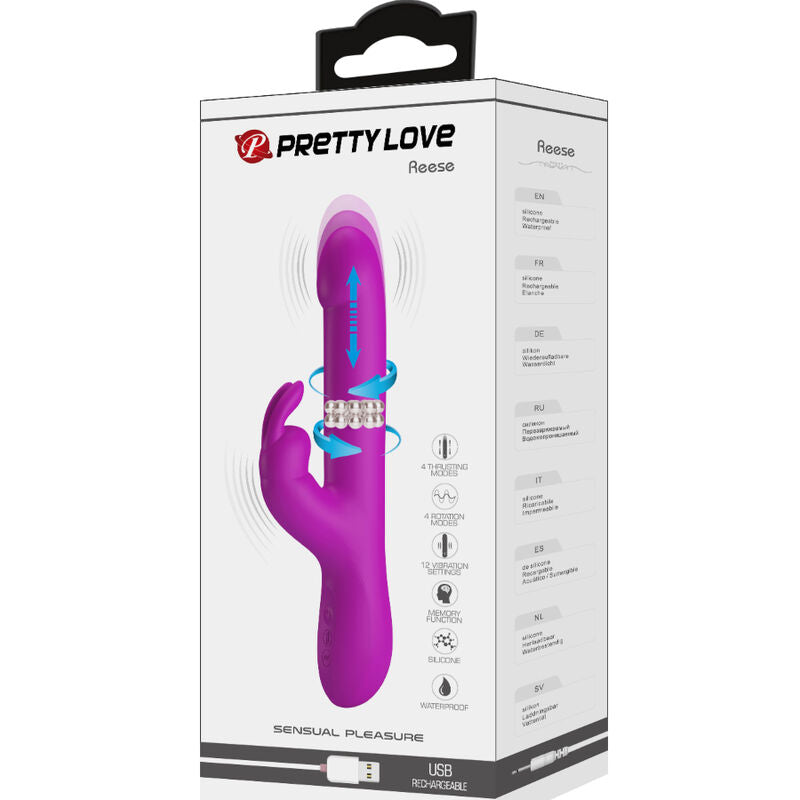 PRETTY LOVE - REESE Sensory Device WITH PURPLE ROTATION