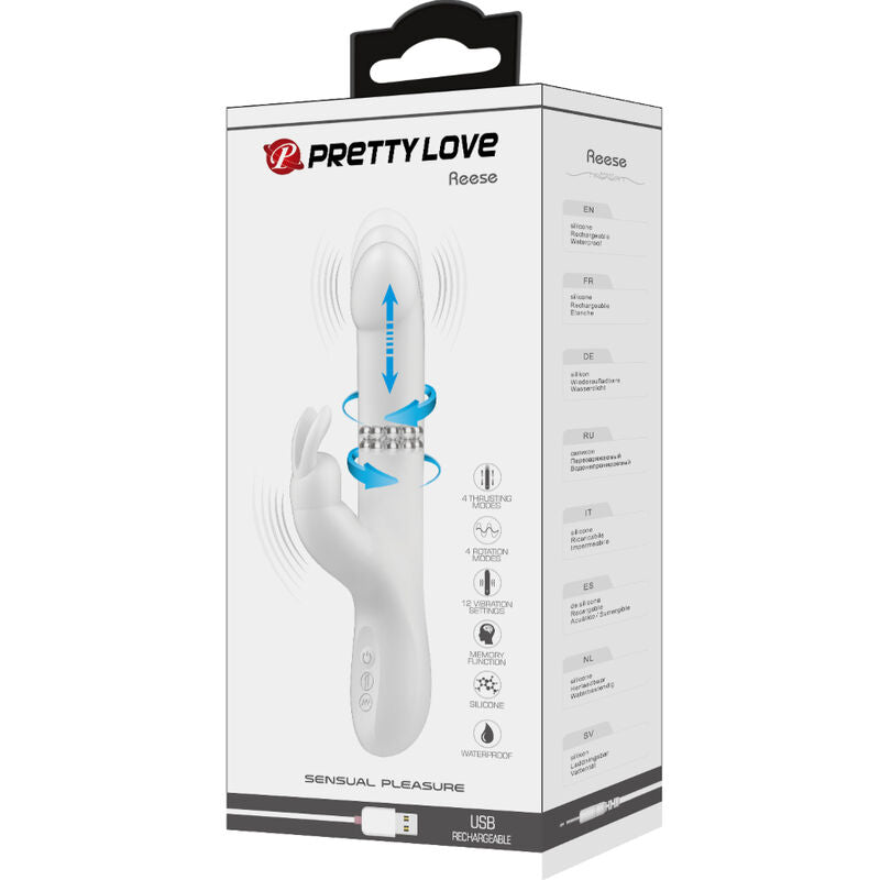 PRETTY LOVE - REESE Sensory Device WITH SILVER ROTATION