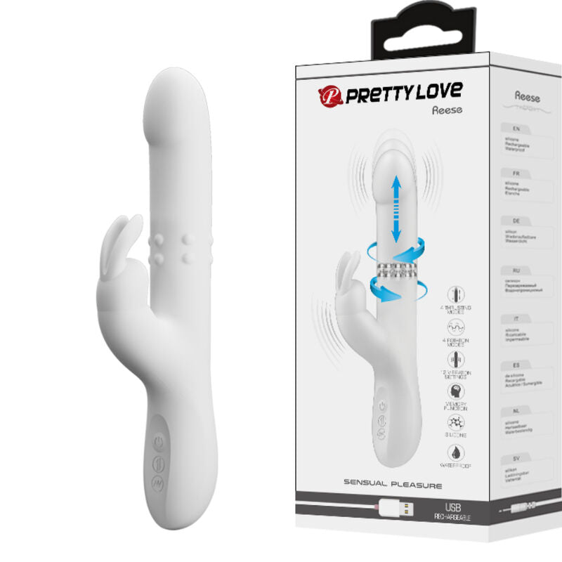 PRETTY LOVE - REESE Sensory Device WITH SILVER ROTATION