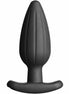 ELECTRASTIM - SILIKON SCHWARZER ROCKER BUTT PLUG GROSS