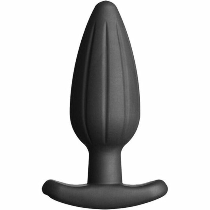 ELECTRASTIM - SILIKON SCHWARZER ROCKER BUTT PLUG GROSS