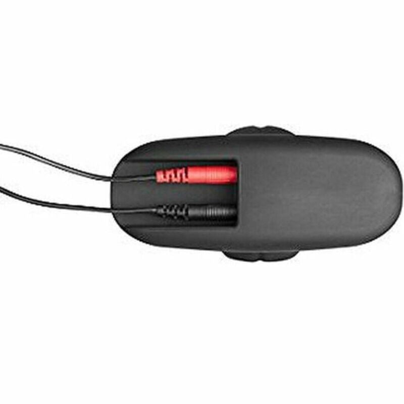 ELECTRASTIM - SILIKON SCHWARZER ROCKER BUTT PLUG GROSS