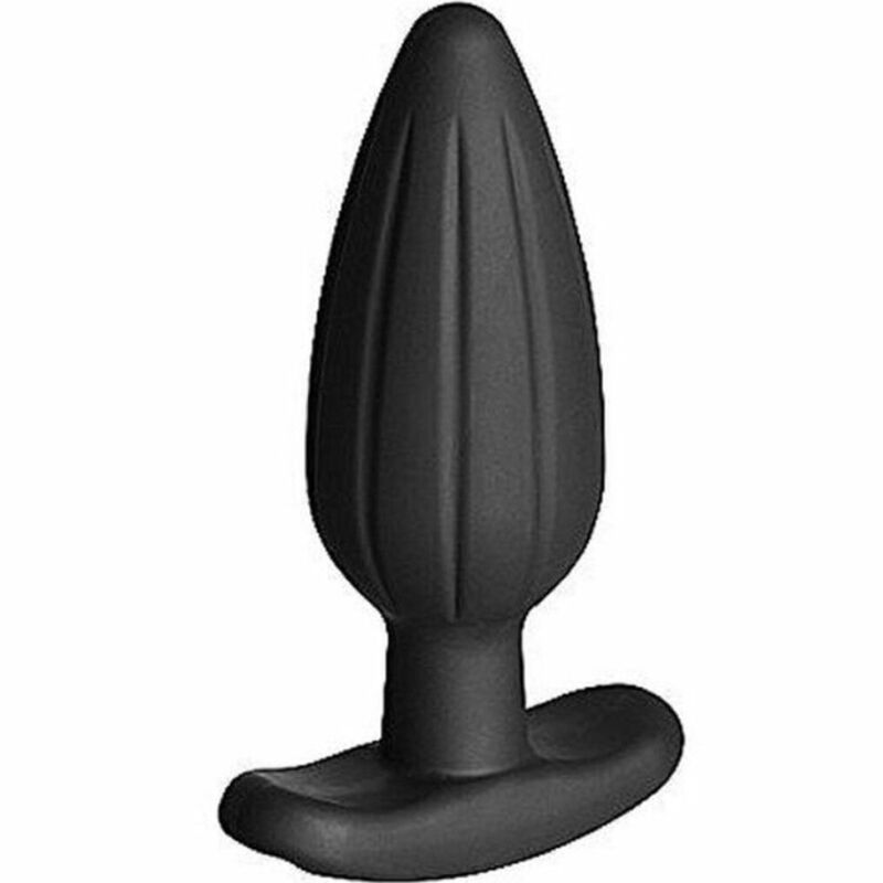 ELECTRASTIM - SILIKON SCHWARZER ROCKER BUTT PLUG GROSS