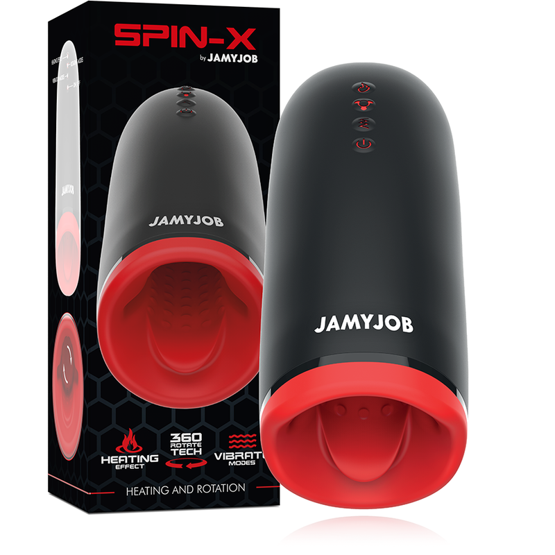 JAMYJOB - SPIN-X HEATING AND ROTATION MASTRUBATOR