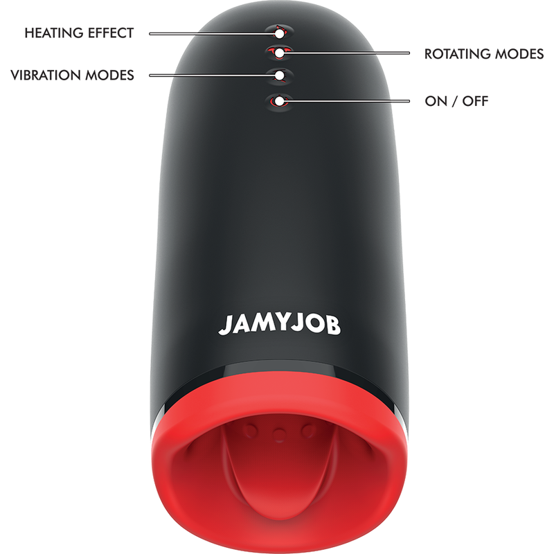 JAMYJOB - SPIN-X HEATING AND ROTATION MASTRUBATOR