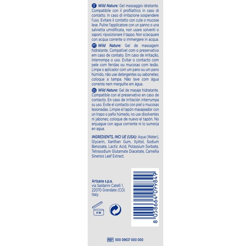 CONTROL - WILD NATURE 3-IN-1-MASSAGEGEL 200 ML