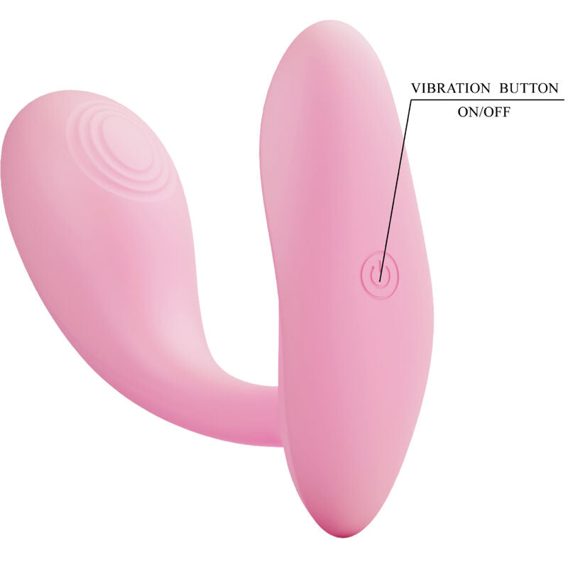 PRETTY LOVE - BAIRD G-Punkt 12 Vibrationen Wiederaufladbar Pink APP