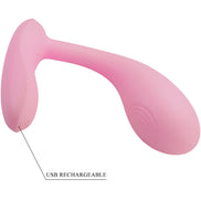PRETTY LOVE - BAIRD G-Punkt 12 Vibrationen Wiederaufladbar Pink APP