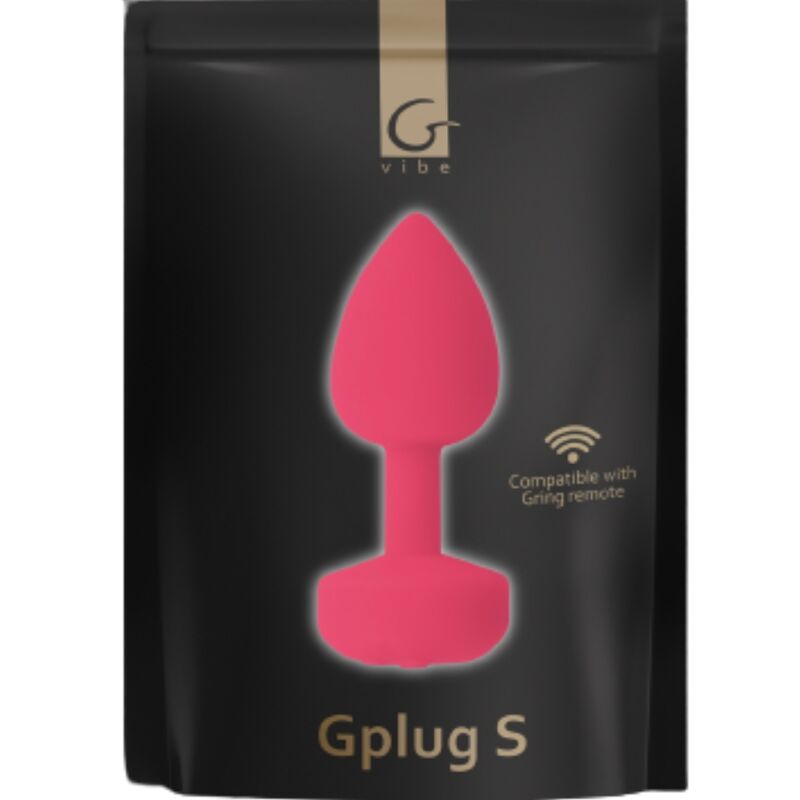 G-VIBE - FUNTOYS GPLUG ANAL RECHARGEABLE Sensory Device SMALL NEON PINK 3CM
