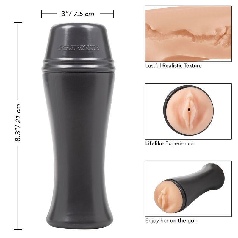 PRIVAT - MASTURBATOR SCHARFE GRANATE ZUM MITNEHMEN