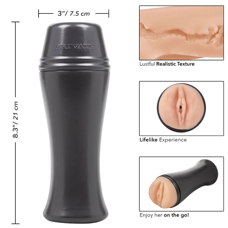 PRIVAT - ORIGINAL MASTURBATOR VAKUUMBECHER TO GO