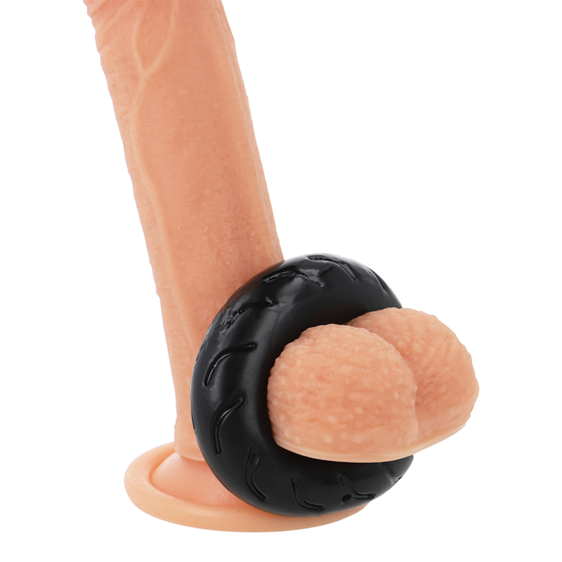 POWERING - SUPERFLEXIBLER UND WIDERSTANDSFÄHIGER PENISRING 5CM PR08 SCHWARZ