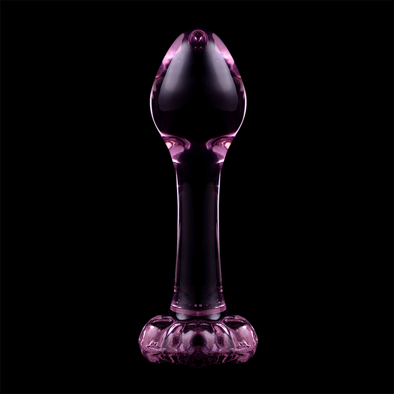 NEBULA SERIES BY IBIZA – MODEL 2 ANALPLUG BOROSILIKATGLAS KLAR 11 CM –Ø– 3,5 CM