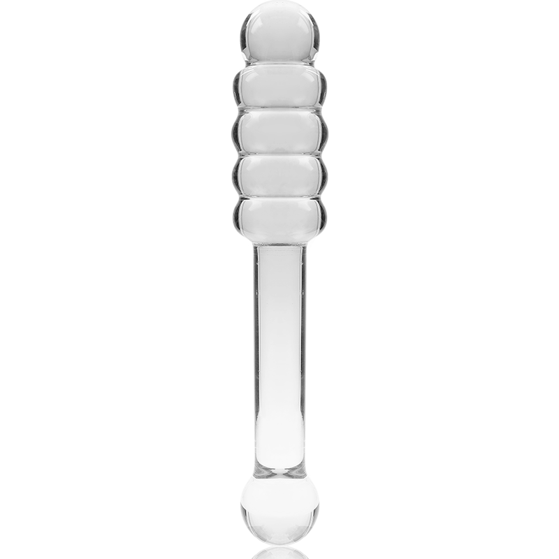 NEBULA-SERIE VON IBIZA - MODELL 20 Wellnessgerät BOROSILIKATGLAS KLAR 20,5 CM -Ø- 3 CM