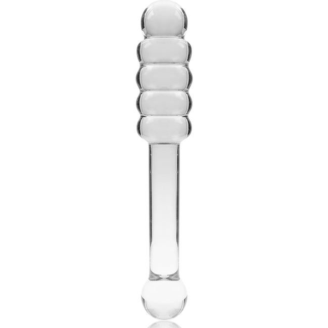NEBULA-SERIE VON IBIZA - MODELL 20 Wellnessgerät BOROSILIKATGLAS KLAR 20,5 CM -Ø- 3 CM