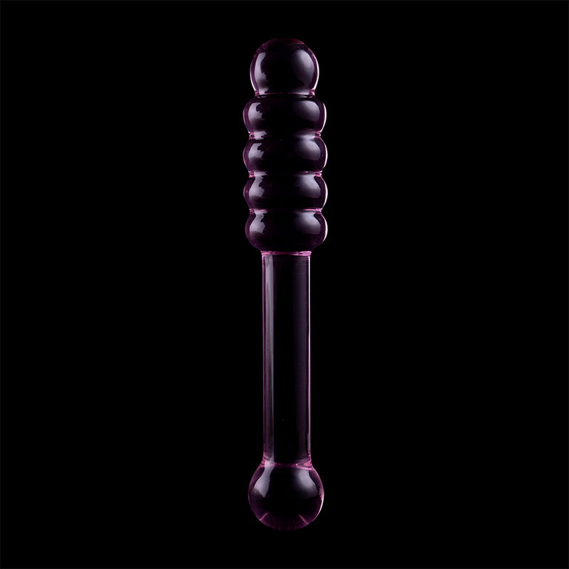 NEBULA-SERIE VON IBIZA - MODELL 20 Wellnessgerät BOROSILIKATGLAS KLAR 20,5 CM -Ø- 3 CM