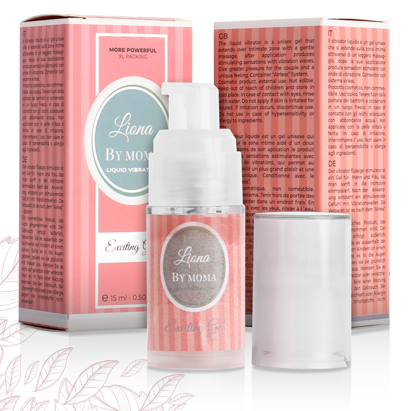 LIONA BY MOMA - FLÜSSIGES Sensorisches Gerät SPANNENDES GEL15 ML