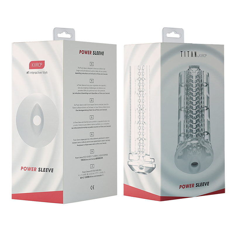 KIIROO - TITAN MASTURBATOR COVER KRAFT + LEISTUNG