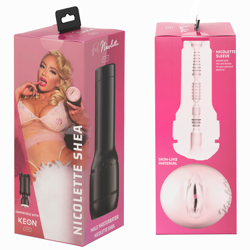 KIIROO - KEON + FEEL NICOLETTE SHEA STROKER + AQUA GLEITMITTEL 50 ML