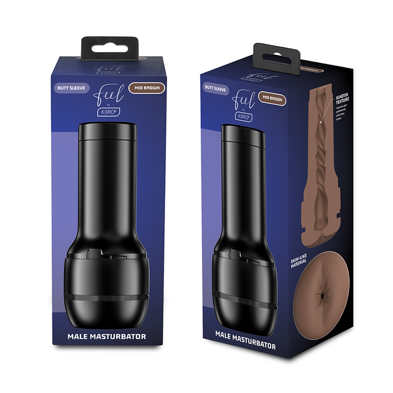 KIIROO - FEEL STROKER GENERIC BUTT MASTURBATOR - MITTELBRAUN