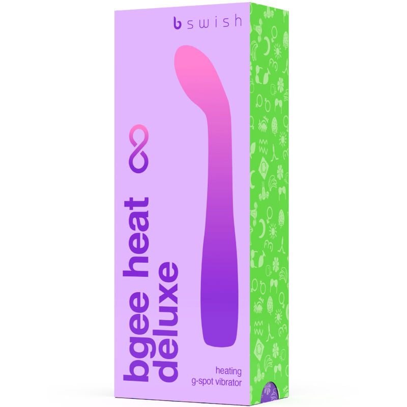 B SWISH - BGEE HEAT INFINITE DELUXE RECHARGEABLE Sensory Device LAVENDER SILICONE