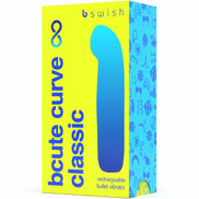 B SWISH - BCUTE CURVE INFINITE CLASSIC WIEDERAUFLADBARES SILIKON-Sensorgerät GELB