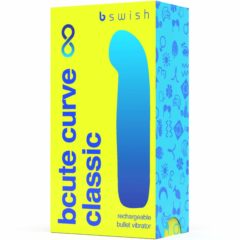 B SWISH - BCUTE CURVE INFINITE CLASSIC WIEDERAUFLADBARES SILIKON-Sensorgerät GELB