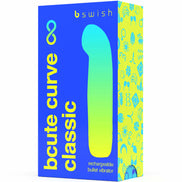 B SWISH - BCUTE CURVE INFINITE CLASSIC RECHARGEABLE Sensory Device BLUE SILICONE